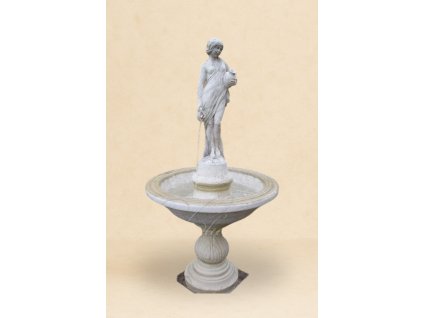 Fontána stojící se džbány