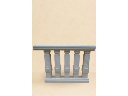 Balustráda hranatá s ozdobou