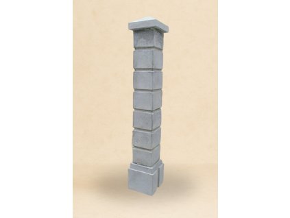 Plotový sloupek kvádrový