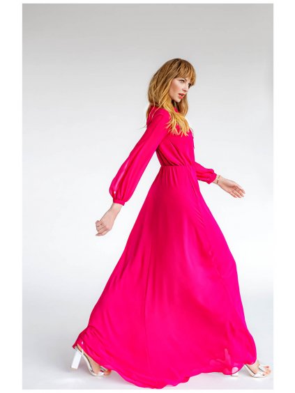 Lonia Magenta  Chiffon Collection