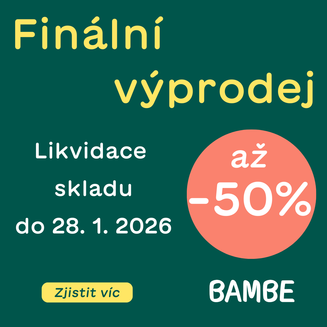 Loučení s Bambe i Bamboolikem: Finální výprodej a likvidace skladu