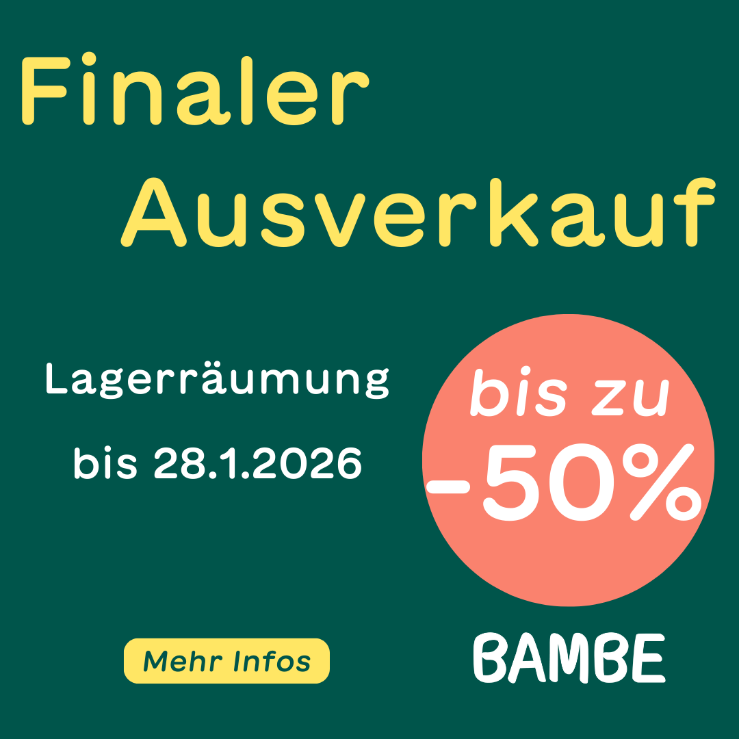 Abschied von Bambe und Bamboolik: Finaler Ausverkauf und Lagerauflösung