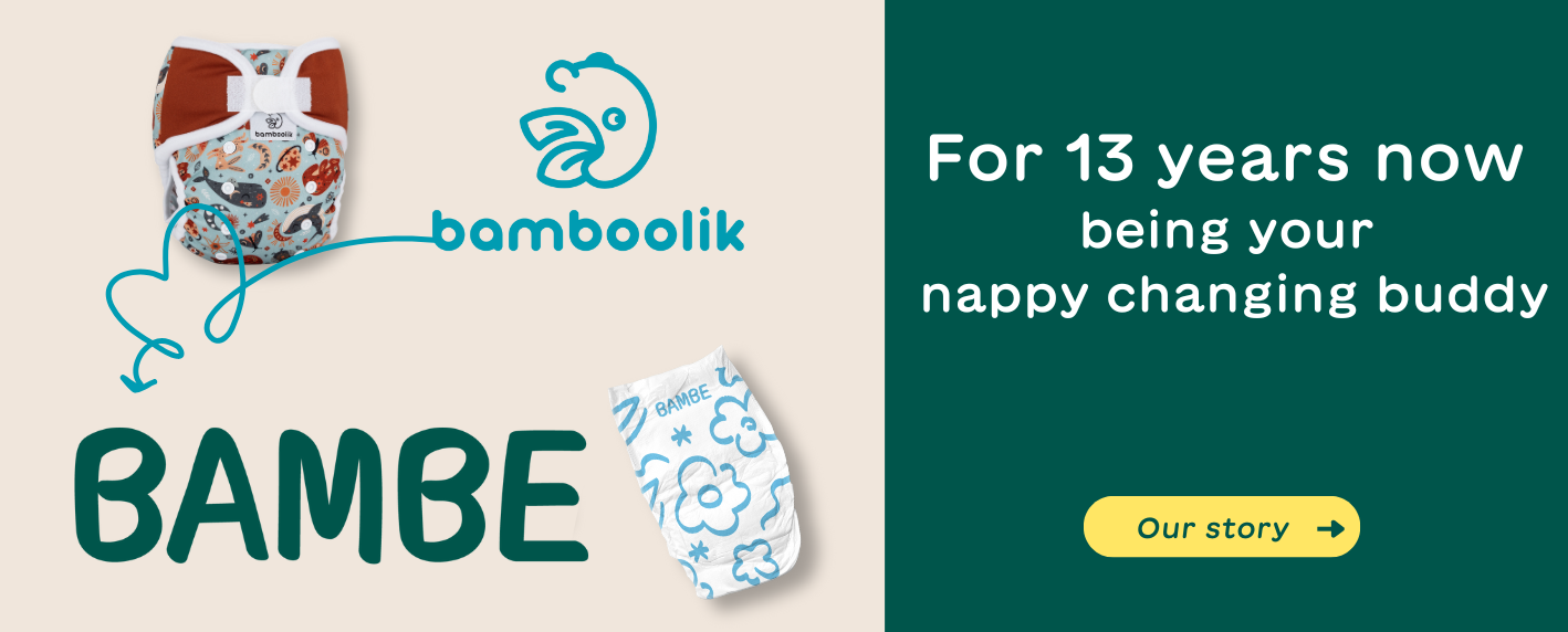 Bambe and Bamboolik - For 13 years now being your nappy changing buddy