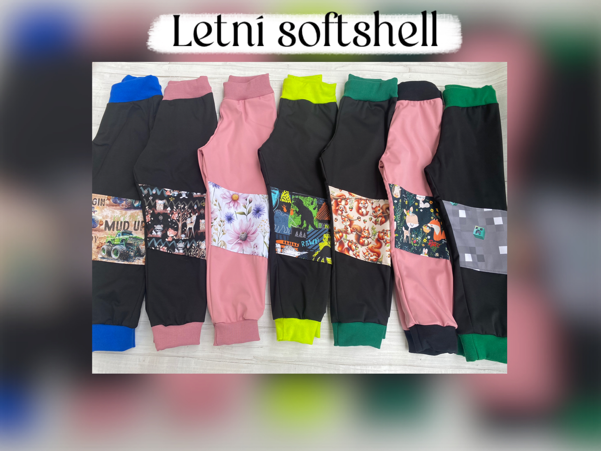 Letní softshell