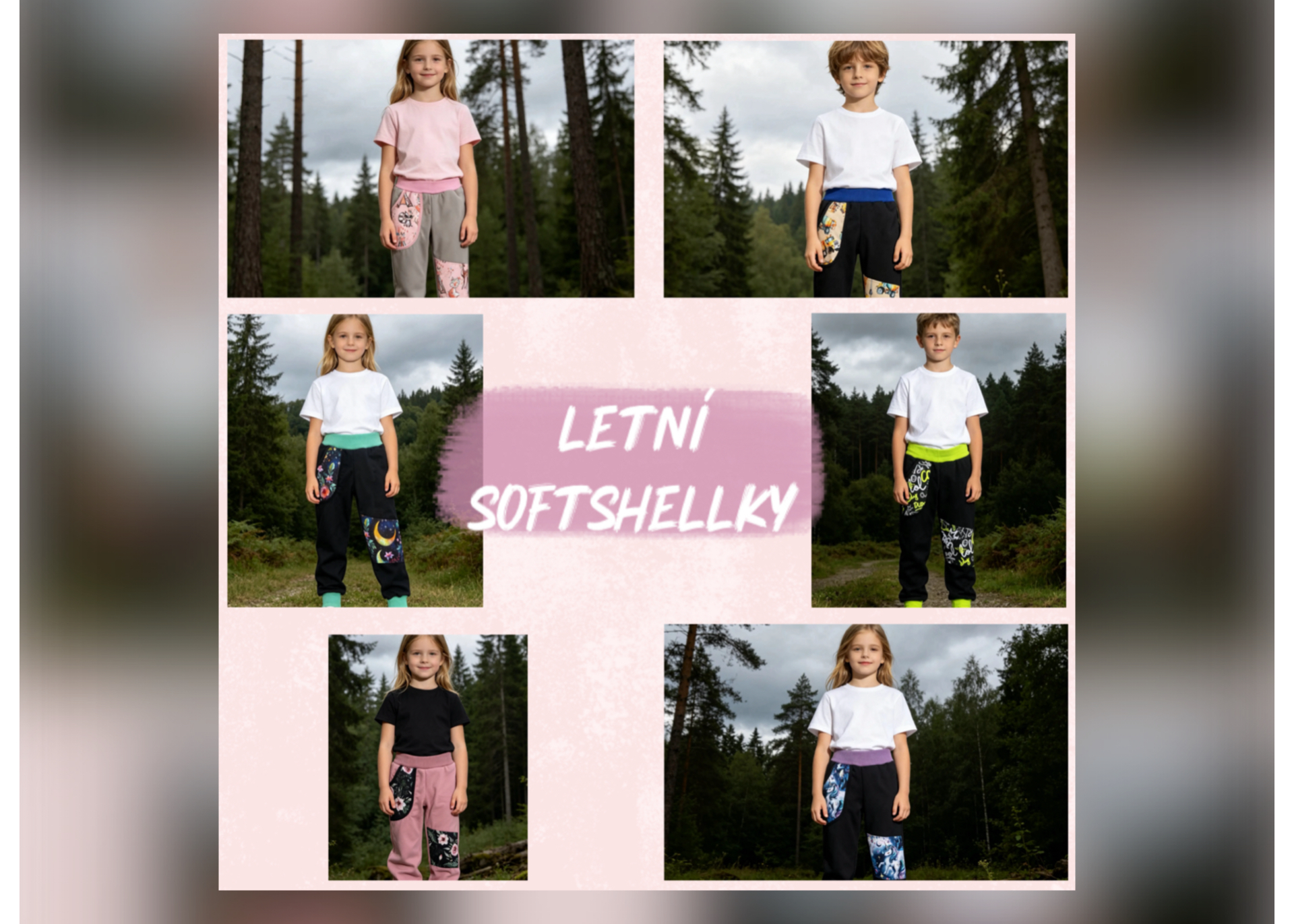 Letní softshell