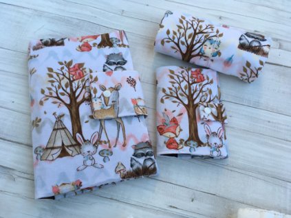 Obal na průkaz Lesní přátelé