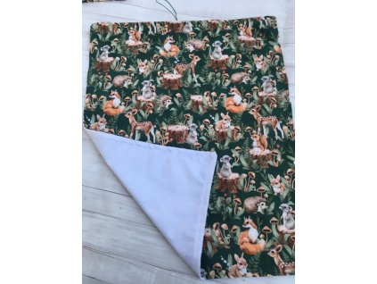 Přebalovací podložka Premium Přátelé/zelená