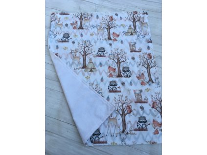 Přebalovací podložka Premium Lesní přátelé