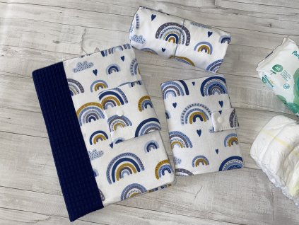 Plenkovník Duha/modrá + vafle