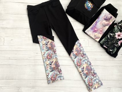 Legíny dětské teplákové Víly