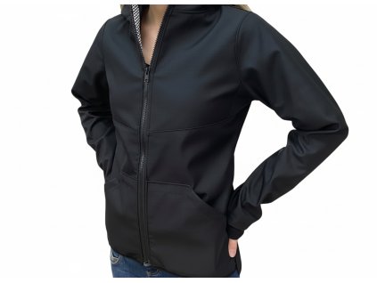 Softshellová bunda DÁMSKÁ jarní černá