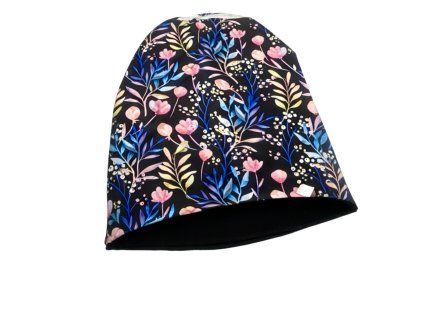 Čepice Květy