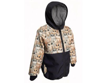 Softshellová bunda jarní Zajíčci