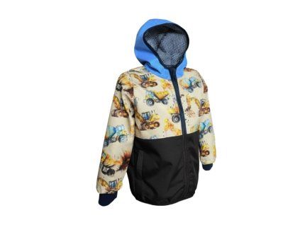Softshellová bunda jarní Bagříky