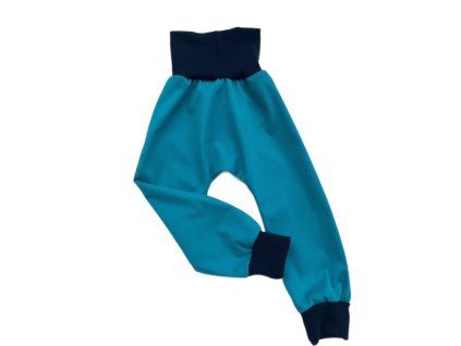 Softshell Baggy petrol letní