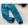 Softshell kalhoty petrolej Basic zimní s beránkem