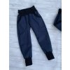 Softshell kalhoty tmavě modré zimní s beránkem N vel. 86/92
