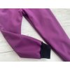 Softshell kalhoty Basic fialové podzimní vel. 104/110