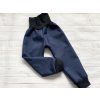 Softshell kalhoty Basic tm.modré  jarní