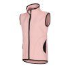Softshellová vesta s fleecem starorůžová