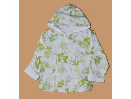 Dívčí bunda 92-104  - VÝPRODEJ zelená