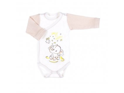 Body pro předčasně narozené děti Be happy dl.rukáv vel.48