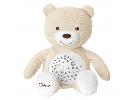 Chicco Baby Bear First Dreams medvídek s projektorem, béžový