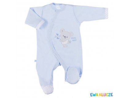 Kojenecký overal NEWBORN vel. 56 modrá