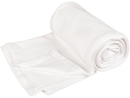 Letní deka 70x100cm z bio-bavlny bílá