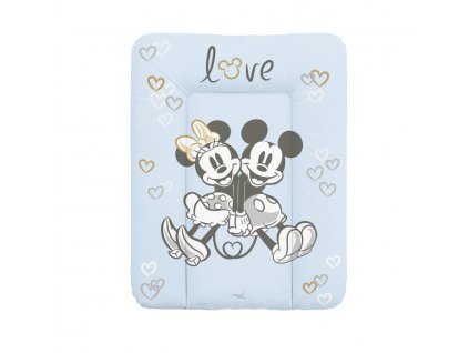 Přebalovací podložka měkká 50x70 cm Minnie & Mickey modrá