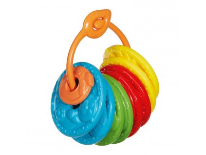 Plastová kolečka na kroužku pro hru boule