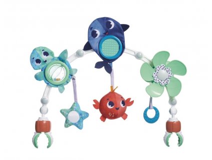 Hrazdička s hračkami na kočárek poklady oceánů