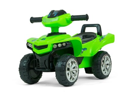 Odrážedlo 4 kolka Monster zelená