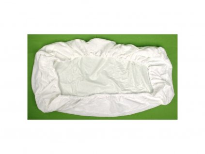 1242 8 1242 3 nepropustne prosteradlo 41 x 90 cm bile frote bavlna