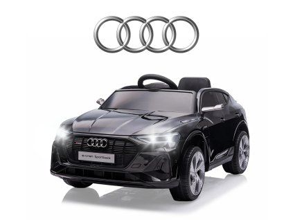 Dětské elektrické autíčko Audi E-Tron Sportback 4x4 Black