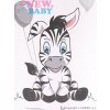 Přebalovací podložka New Baby Zebra bílá 70x50