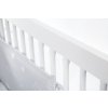 Dětská postýlka Nel obláček 120x60 cm bílá