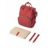 Přebalovací batoh LADY MUM červená