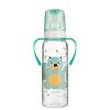 Láhev s potiskem CUTE ANIMALS 250 ml s úchyty BPA 0%