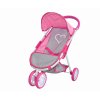 Kočárek pro panenky Susie Prestige růžová