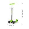 Odrážedlo SCOOTER Little Stars Green