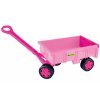 Dětský vozík vlečka pro holky růžová
