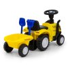 Traktor s vlečkou NEW HOLLAND T7 žlutá