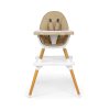 Jídelní židlička 2v1 Malmo béžová