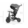 Qplay Rowerek Trojkolowy Rito Star Black [7148] 1200