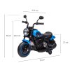 Milly Mally Pojazd na akumulator Motocykl Eagle Blue [12275] 1200