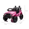 Milly Mally Pojazd na akumulator Toyota FJ Cruiser Pink [14332] 1200