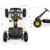 Milly Mally Gokart na pedaly Thor Black [8706] 1200