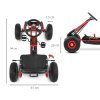 Gokart na pedaly Thor Red [3674] 1200