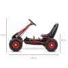 Gokart na pedaly Thor Red [3673] 1200